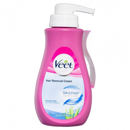 Veet Hair Removal Cream Sensitive 400ML - OhYouLuckyDuck.com.au