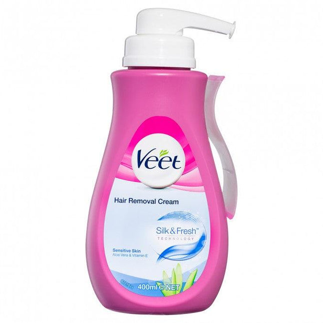 Veet Hair Removal Cream Sensitive 400ML - OhYouLuckyDuck.com.au