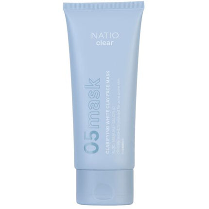 Natio Clear Clarifying White Clay Face Mask 0.08 kg