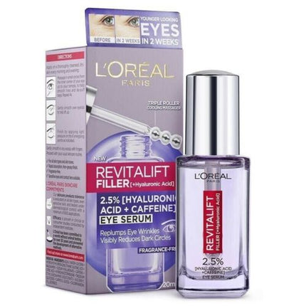 L'Oréal Revitalift Filler Eye Serum 20MLO - OhYouLuckyDuck.com.au