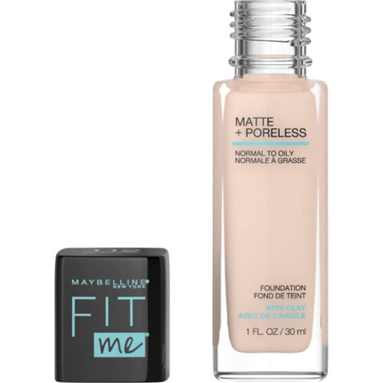 Maybelline Fit Me Foundation Matte & Pore 112 Natural Ivory - OhYouLuckyDuck.com.au
