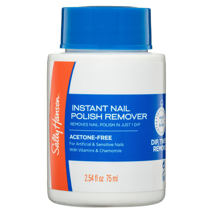 Sally Hansen Nail Polish Remover Pot Acetone Free For Sensitive Nail 75ML