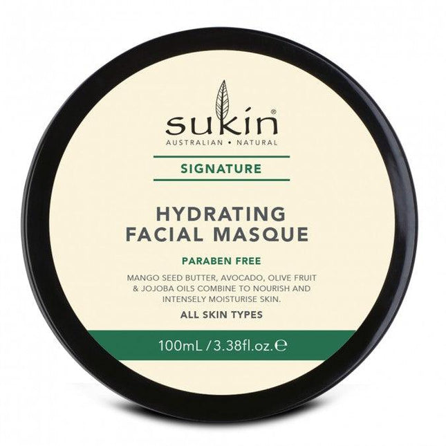 Sukin Hydrating Facial Masque 100ML - OhYouLuckyDuck.com.au