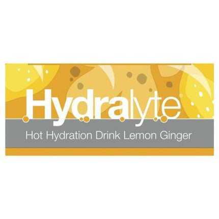 Hydralyte Hot Hydration Drink Lemon Ginger Sachets 10 Pack - OhYouLuckyDuck.com.au