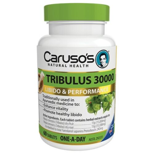 Caruso's Tribulus 30000 60 Tablets - OhYouLuckyDuck.com.au