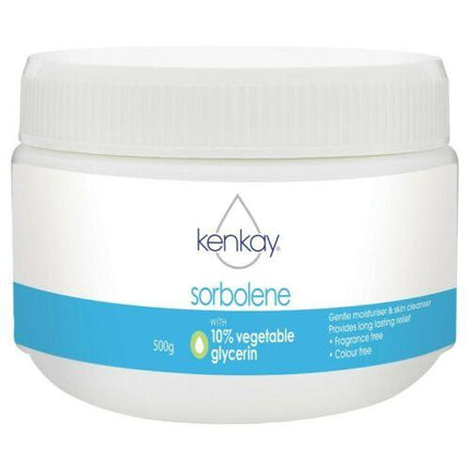 Kenkay Sorbolene & Glycerine 10% Jar 500G - OhYouLuckyDuck.com.au