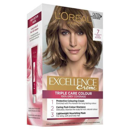 L'Oreal Excellence 7 Dark Blonde - OhYouLuckyDuck.com.au