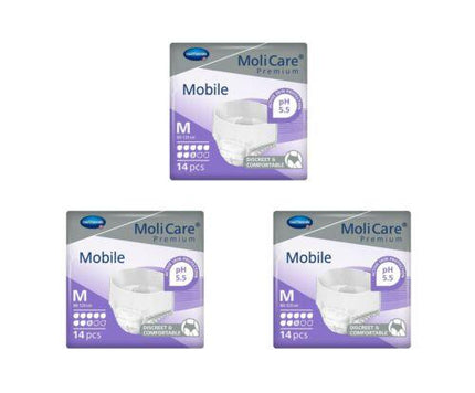 MoliCare Premium Mobile 8 Drops Medium 14 - OhYouLuckyDuck.com.au
