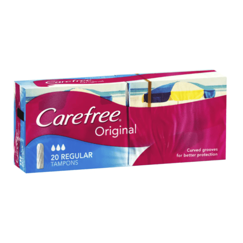 Carefree Tampon Regular 20 Pack - OhYouLuckyDuck.com.au