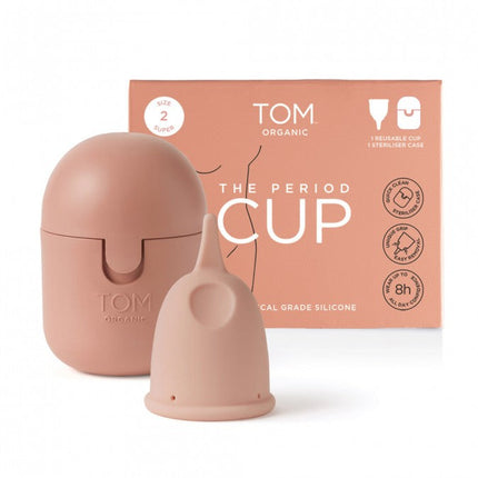 TOM Organic The Period Cup Size 2 Super - OhYouLuckyDuck.com.au