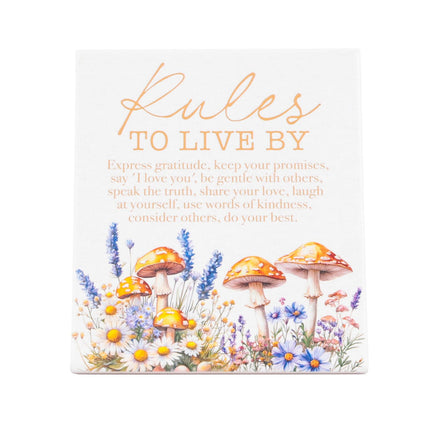 Cottage Grove Rules Verse 12CM x 14CM