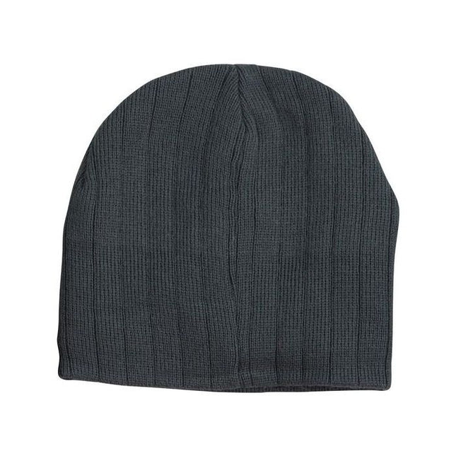 Cable Knit Beanie With Fleece Head Band