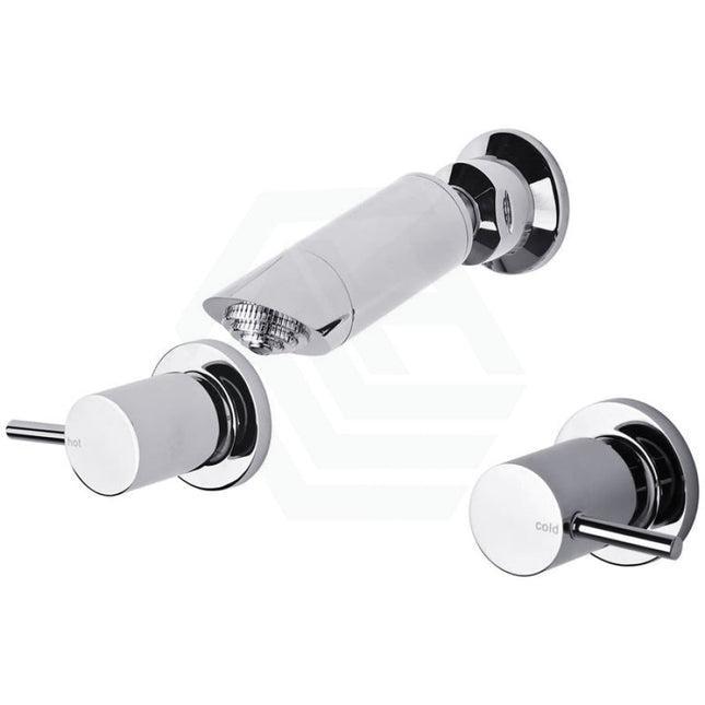 Ania Quarter Turn Shower Set Chrome Finish