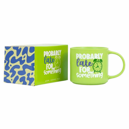 Cheeky Late Mug 390ML