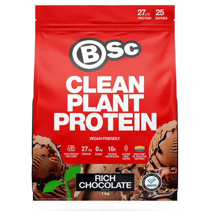BSC Clean Plant Protein Rich Chocolate 1KG