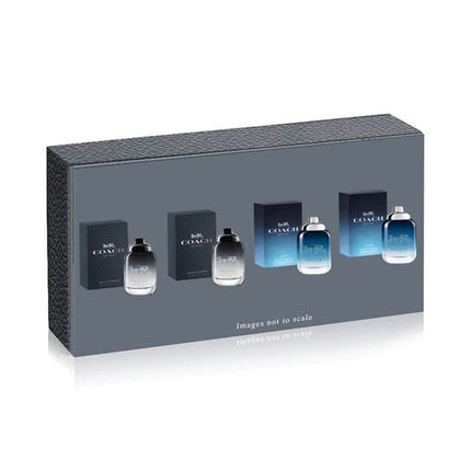 Coach New York Man Miniature 4pcs Gift Set Dab On Men Variety