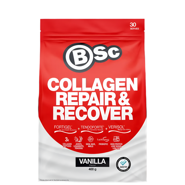 BSc Collagen Repair And Recover Vanilla 400g