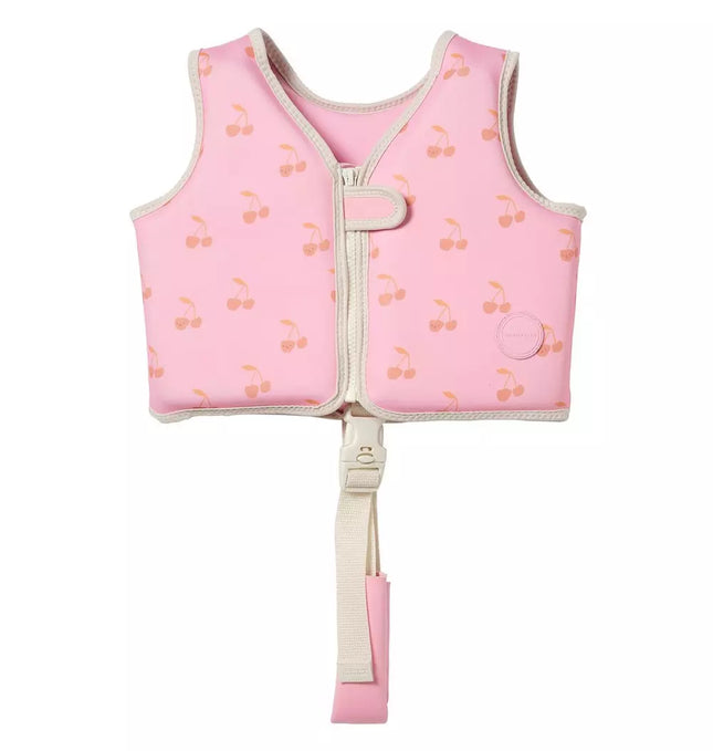 Sunnylife Kids Swim Vest Cherry Print for Ages 2 to 3 Years
