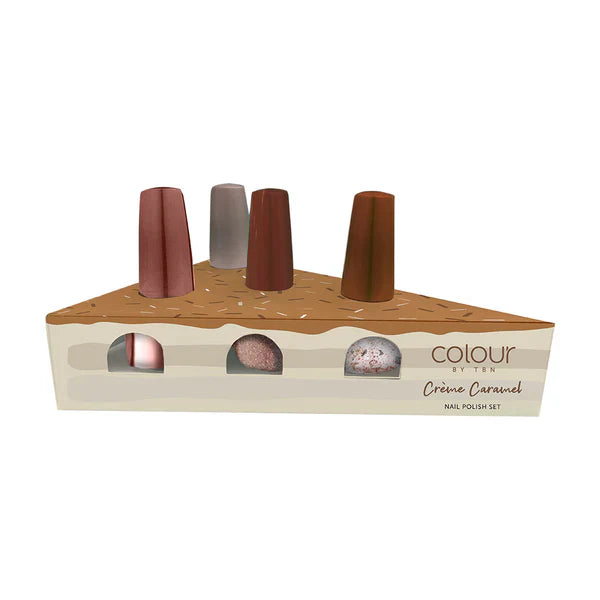 Colour by TBN Creme Caramel Nail Polish Set