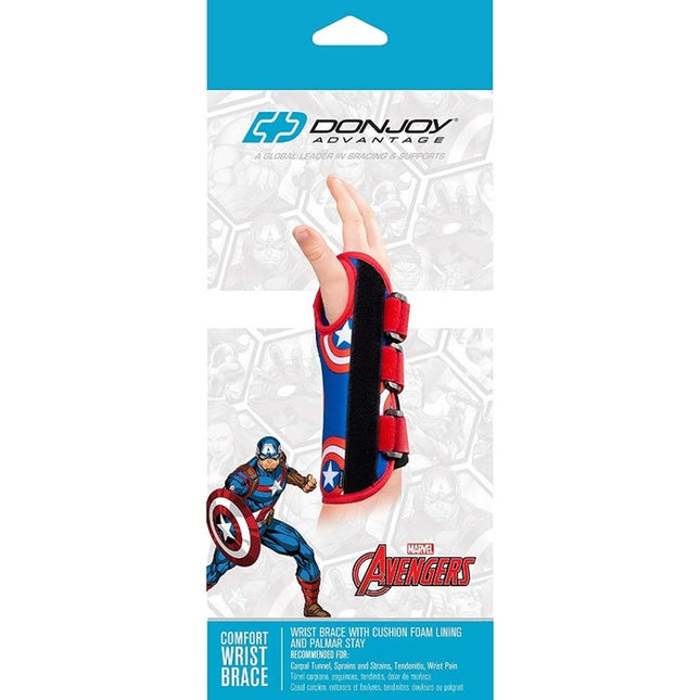 Comfort Wrist Brace Captain America Youth Right