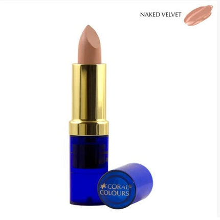 Coral Colours Naked Velvet Lipstick