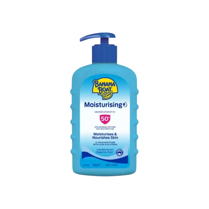 Banana Boat Moisturising Sunscreen Lotion SPF50 Plus 400g