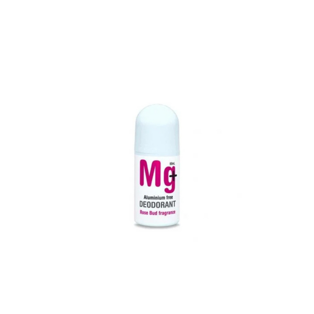 Natural Aid Magnesium Unisex Roll-On Deodorant Rose Bud 60ML