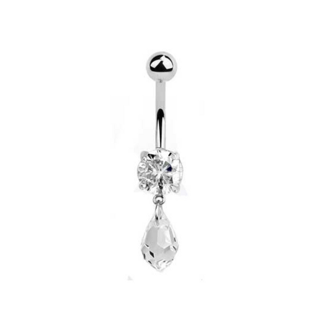 Rossan Belly Banana Bj1313A Dangling Tear Drop