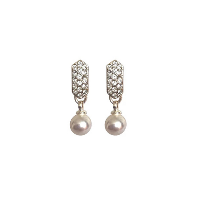 Rossan Petite Pearl Cz Silver Fe4635