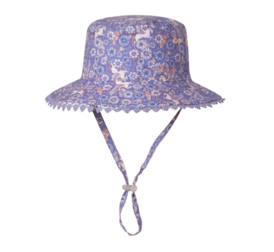 Kooringal Girls Bucket Crystal Purple Small
