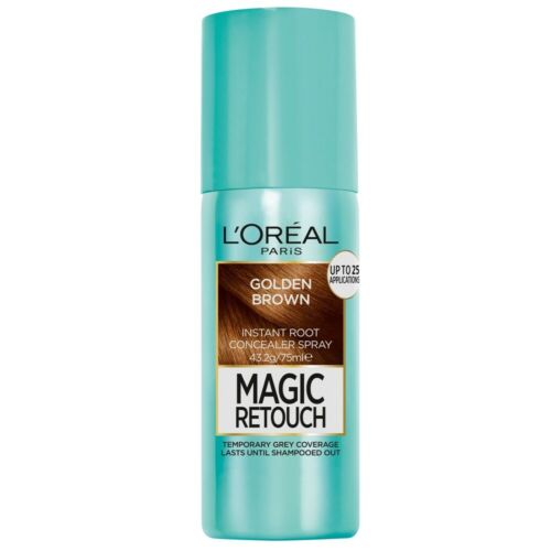 L'Oreal Magic Retouch Spray 10 Golden Brown 75mL - OhYouLuckyDuck.com.au