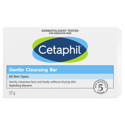 Cetaphil Gentle Cleansing Bar 127g - OhYouLuckyDuck.com.au