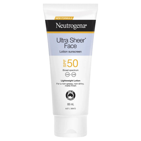 Neutrogena Ultra Sheer Face Lotion SPF 50 88mL