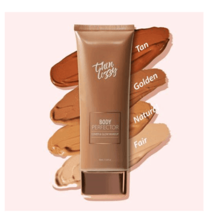 Thin Lizzy Body Perfector Cover & Glow Makeup Golden Glow 100ml - OhYouLuckyDuck.com.au
