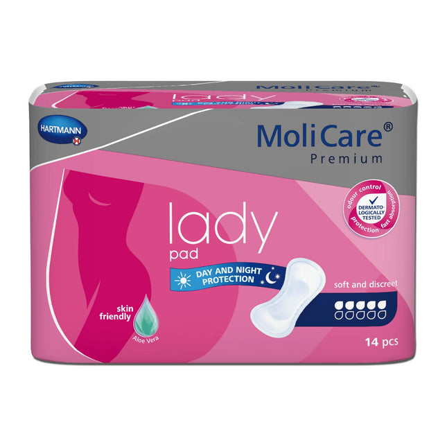 Molicare Premium Lady Pads 5 Drops 14 Pack