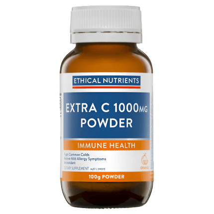 Ethical Nutrients Extra C Powder 100G - OhYouLuckyDuck.com.au