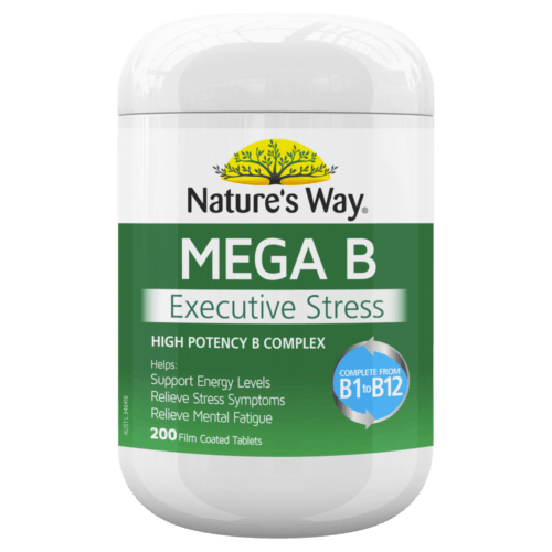 Nature’s Way Mega B Executive Stress Tabs 200