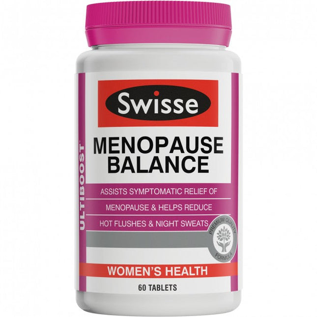 Swisse Ultiboost Menopause Balance 60 Tablets - OhYouLuckyDuck.com.au