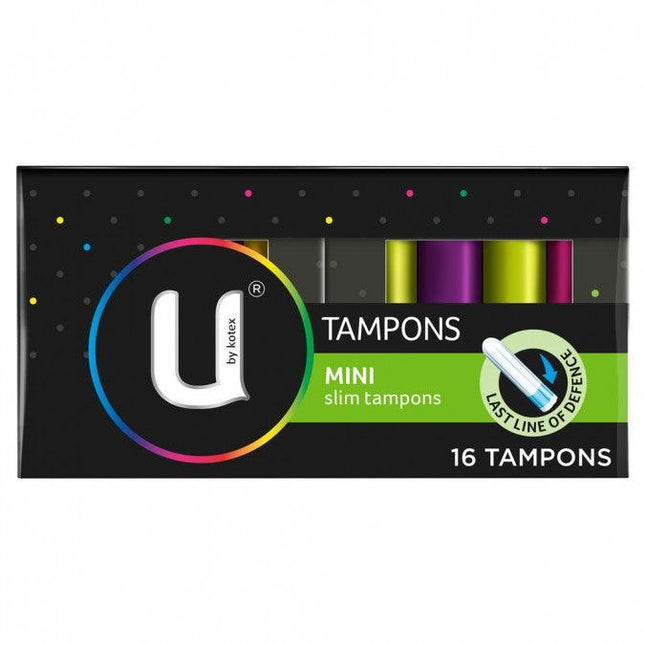 U By Kotex Tampons Mini 16 - OhYouLuckyDuck.com.au