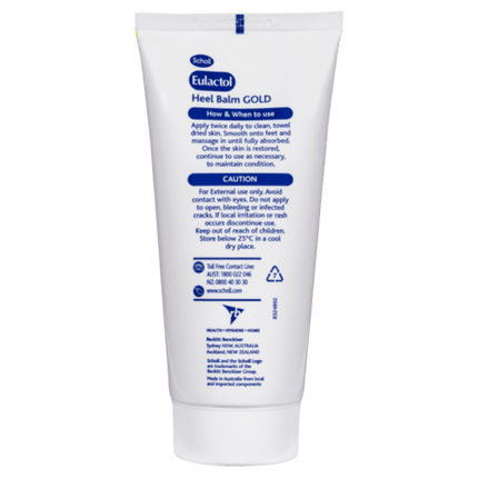 Eulactol Heel Balm Gold 200g - OhYouLuckyDuck.com.au