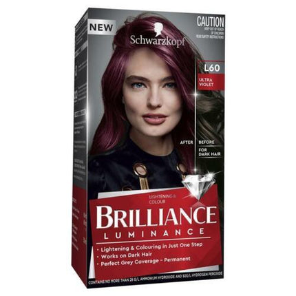 Schwarzkopf Brilliance L60 Ultra Violet - OhYouLuckyDuck.com.au