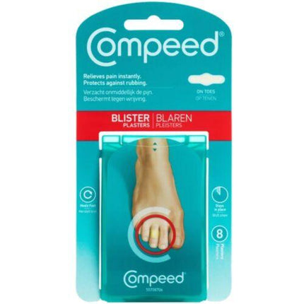 Compeed Blister Plasters For Toes 8 Pack - OhYouLuckyDuck.com.au