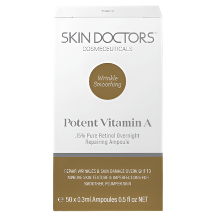 Skin Doctors Potent Vitamin A Ampoules 50 x 3mL - OhYouLuckyDuck.com.au