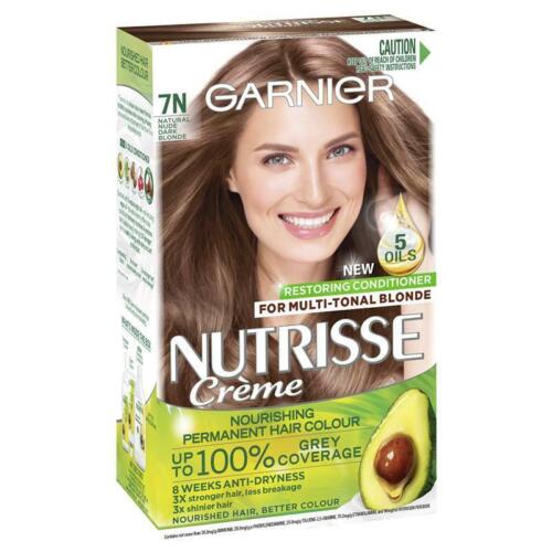 Garnier Nutrisse Permanent Hair Colour - 7N Natural Nude Dark Blonde - OhYouLuckyDuck.com.au
