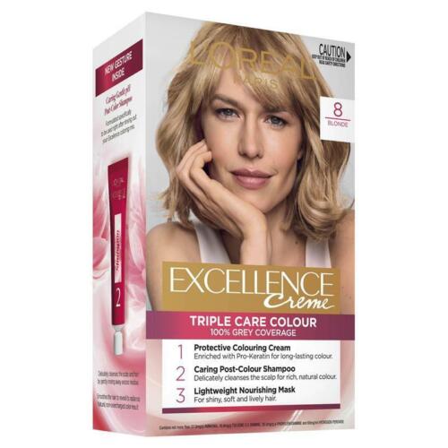 L'Oreal Excellence Crème 8 Blonde Hair Colour - OhYouLuckyDuck.com.au