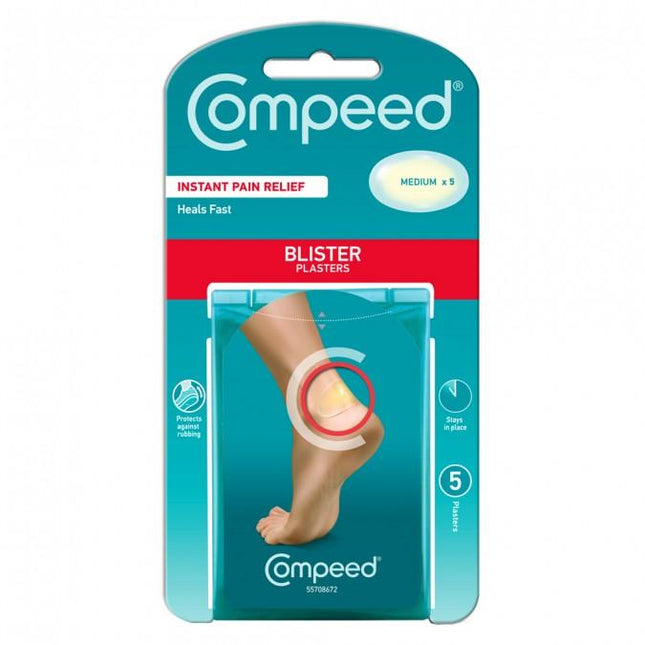 Compeed Medium Size Blister Plasters 5 Pack - OhYouLuckyDuck.com.au