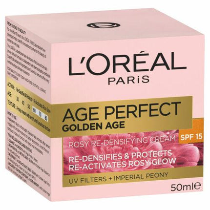L'Oreal Age Perfect Golden Age Rosy Day Cream 50ml - OhYouLuckyDuck.com.au