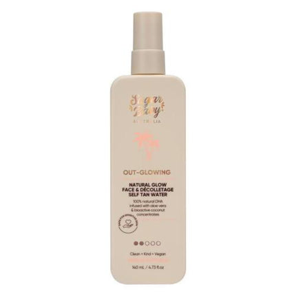 Sugar Baby Out-Glowing Face Tan Water 140ml - OhYouLuckyDuck.com.au