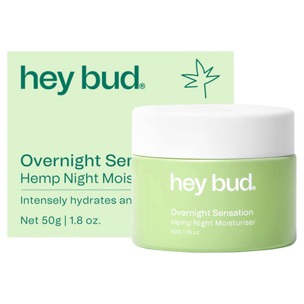 Hey Bud Hemp Night Moisturiser 50g