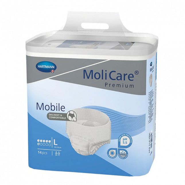 MoliCare Premium Mobile 6 Drops Large 14 Pack - OhYouLuckyDuck.com.au